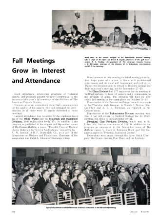 Fall Meeting Reports 
