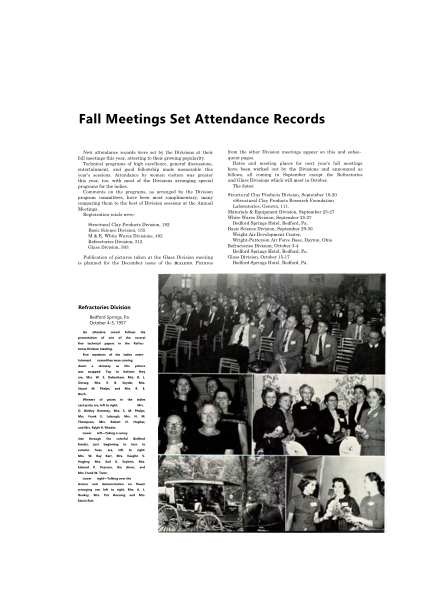 Fall Meetings Set Attendance Records 