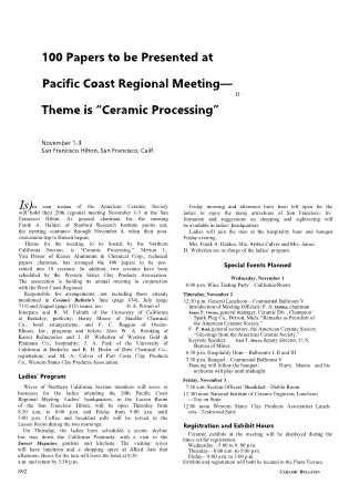 Pacific Coast Regional Meeting 