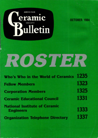 October 1984 cover image