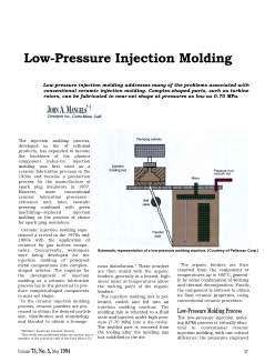 Low-Pressure Injection Molding
