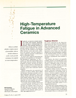 High-temperature fatigue in advanced ceramics