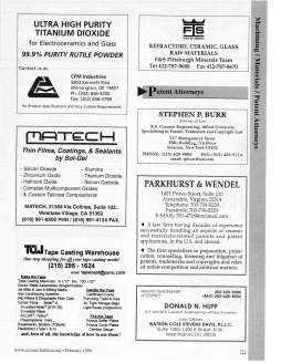 Machining/Materials/Patent attorneys