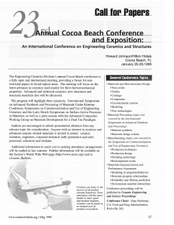 23rd Annual Cocoa Beach Conference and Exposition