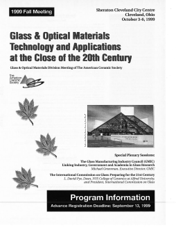Glass & Optical Materials Technology and Applications at the Close of the 20th Century