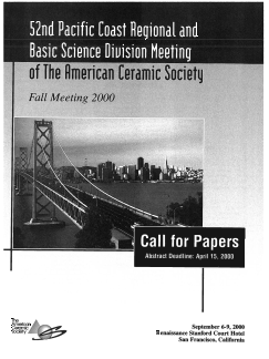 52nd Pacfic Coast Regional and Basic Science Division Meeting