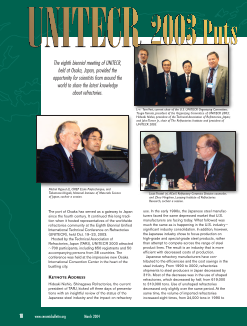 UNITECR 2003 Puts Focus on the Environment (printed version)