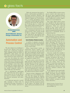 Glass Facts: Automation and Process Control