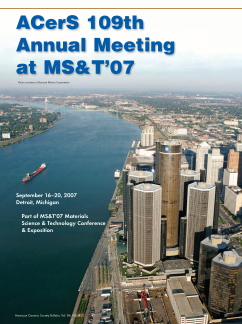 ACerS 109th Annual Meeting at MS&T’07