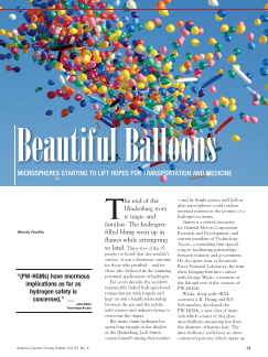 Beautiful balloons—Microspheres starting to lift hopes for transportation and medicine