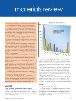 Materials review