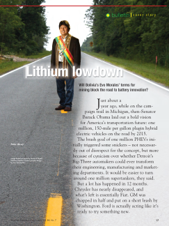 Lithium lowdown