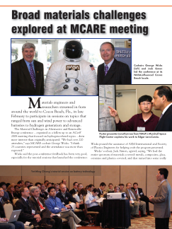 Broad materials challenges explored at MCARE meeting
