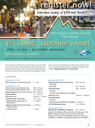 4th Ceramic Leadership Summit
