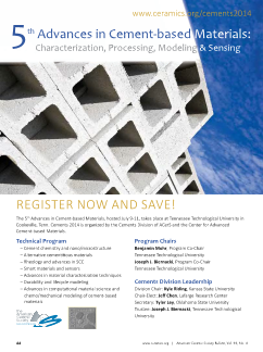 5th Advances in Cement-based Materials: Characterization, Processing, Modeling & Sensing