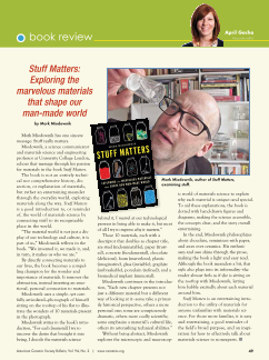 Book review: Stuff Matters: Exploring the marvelous materials 