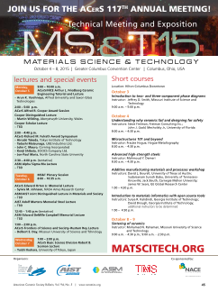 Materials Science & Technology 2015