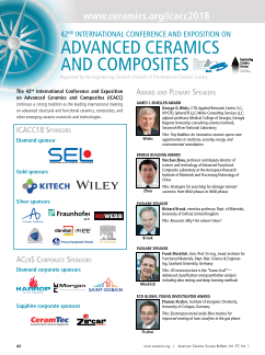42nd International Conference and Exposition on Advanced Ceramics and Composites