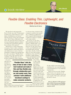 Book review—Flexible glass: Enabling thin, lightweight, and flexible electronics