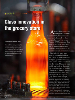 Glass innovation in the grocery store