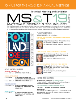 MS&T19 cover image