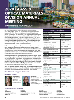 Glass and Optical Materials Division Annual Meeting